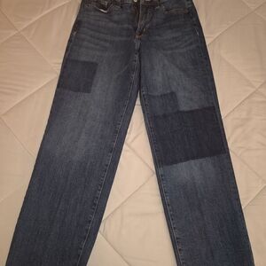 Classic Straight-Leg Blue Jeans - Dark Wash